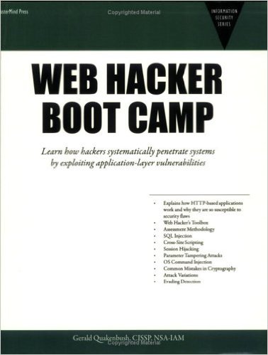Web Hacker Boot Camp