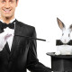 magician and rabbit