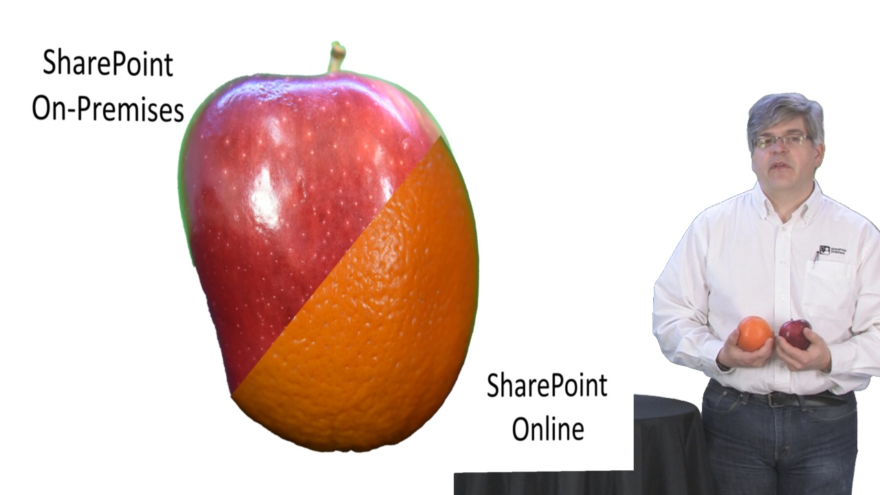 Comparing SharePoint On-Premises to SharePoint Online
