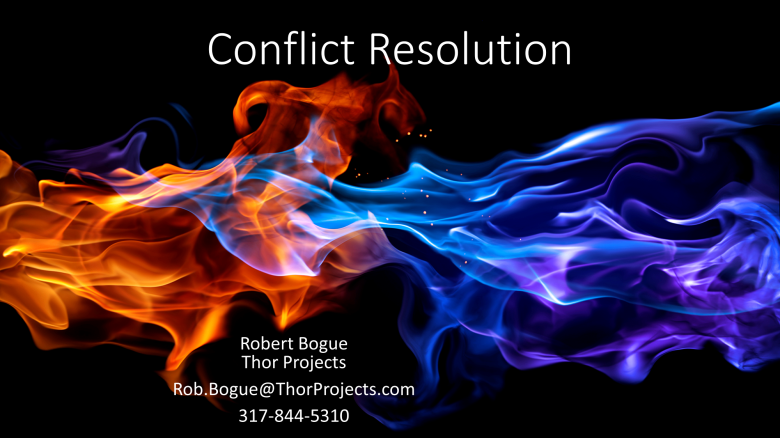 Conflict Resolution for Professionals
