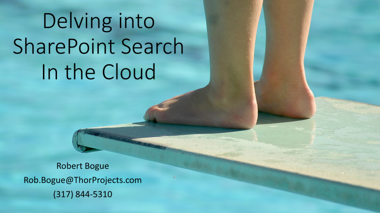 Delving into SharePoint Search in the Cloud