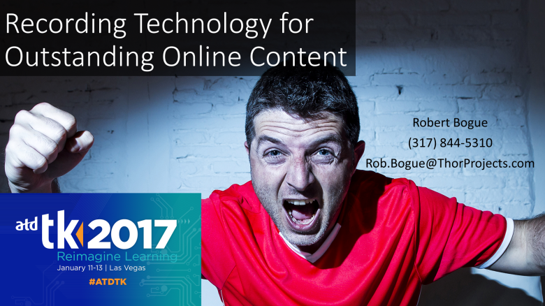 Recording Technology for Outstanding Online Content